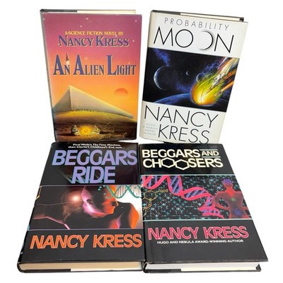 Lot 4 Nancy Kress Book Beggars Ride and Choosers Probability Moon An Alien Light