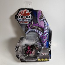 Bakugan Evolutions Platinum Series Nillious Action Figure Black Purple Metal