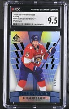 2021-22 Upper Deck SP Game Used - Purity Aleksander Barkov #P-6 Platinum POP 1💨