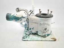 Wilcox Crittenden Skipper II 1550 Vintage Boat Marine Bronze Manual Toilet Base