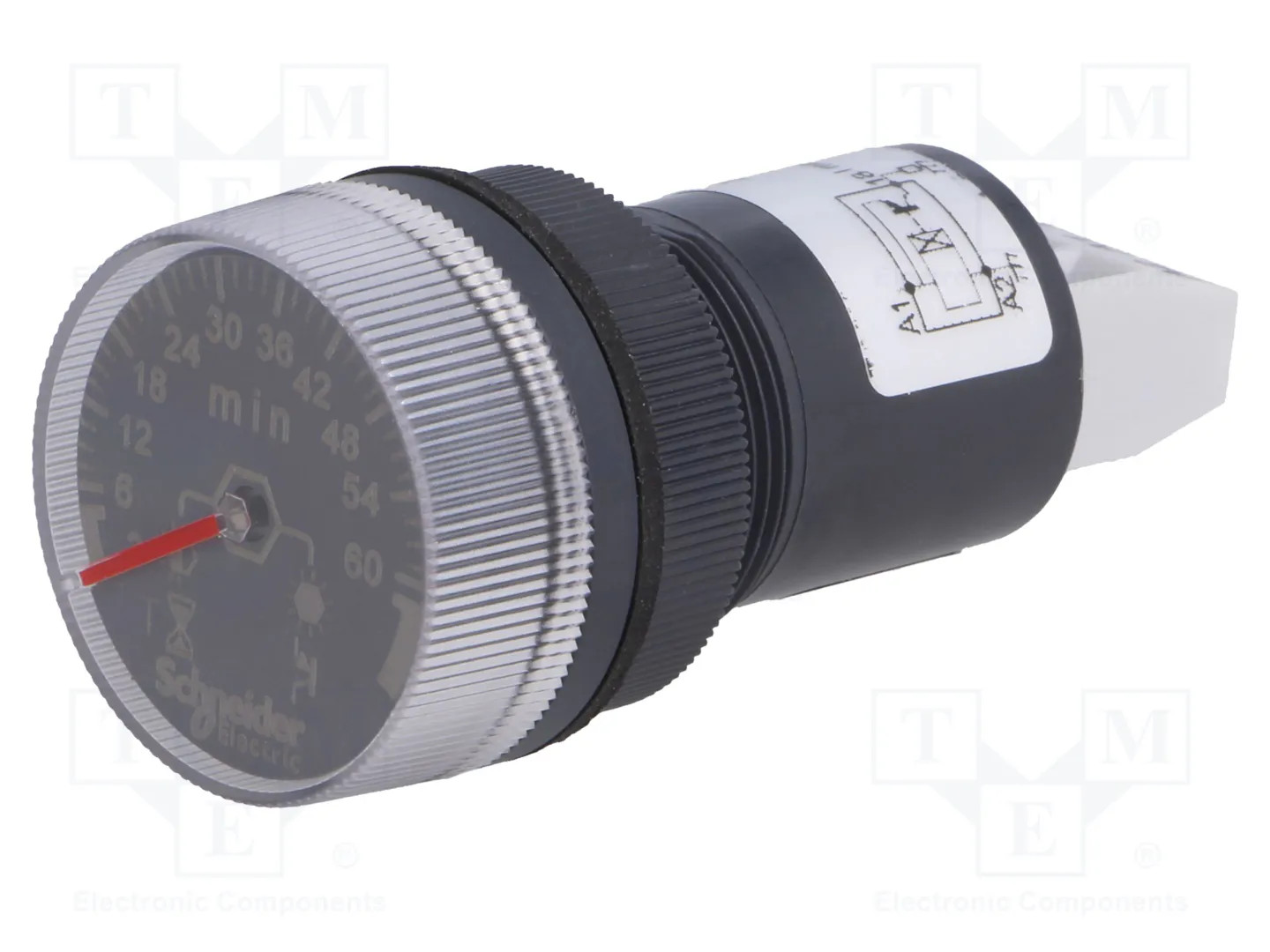 Schneider Electric Timer A Pannello Da 3 Min A 60 Min 24V, Relais - Immagine 2