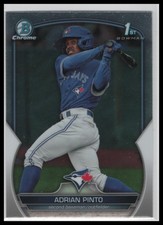 2023 Bowman Chrome Prospects Adrian Pinto #BCP-250 Toronto Blue Jays