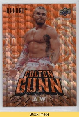 2024 Upper Deck Allure AEW Orange Slice Colten Gunn #15 READ 0w6
