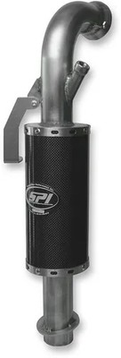 SLP Lightweight Exhaust Muffler Carbon Fiber Lynx Commander 900 17-19