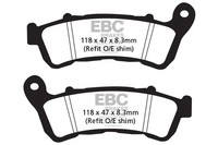 Sfac Carbon BremsbeläGe FüR EBC Roller Honda Nss/Fes/Sw-T/Fsc/Nc/Sh Su