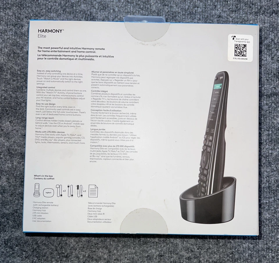 Logitech Harmony Elite Universal Remote Control & Smart Hub NEW SEALED - Image 2 of 4