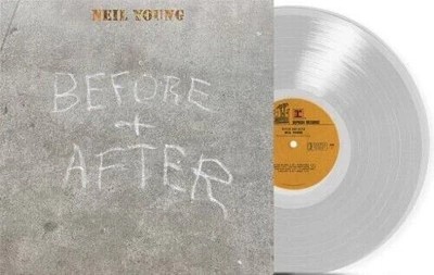Neil Young   Before And After - BRAND NEW CLEAR VINYL LP - Free US Shipping