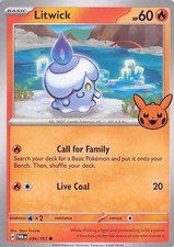 ✨Litwick 036/167 - Normal - Trick or Trade BOOster Bundle 2024 - NM
