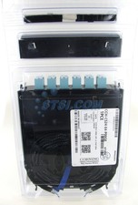 Corning CCH-CS24-E4-P00QE Pigtailed Splice Cassette 24 Fiber LC Duplex OM4 STSI