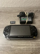 Sony PSP PSP-1001 PlayStation Portable Tested! W/ Charger & Memory Card! NTSC
