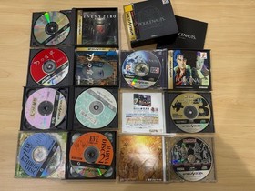 Rare Software Sega Saturn Game Software 12-piece Set