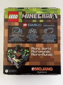 Retired LEGO 21102 Minecraft Cuusoo Micro World Sealed Free Shipping