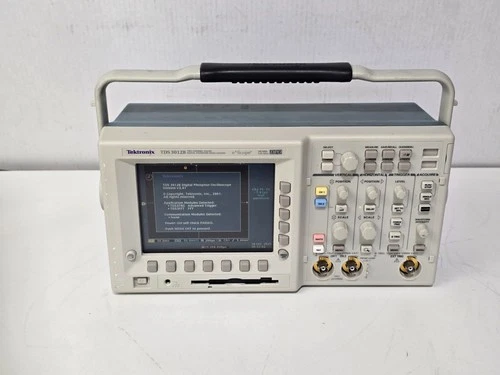 Tektronix TDS 3012B Color Digital Phosphor Oscilloscope 100 MHz 2-Channel Tested - Picture 1 of 12
