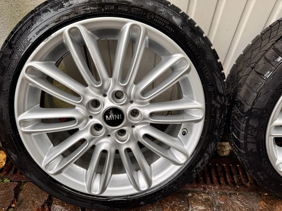4x Winterreifen (5mm Profil) inkl. Original Mini Felgen - Bild 2 von 4