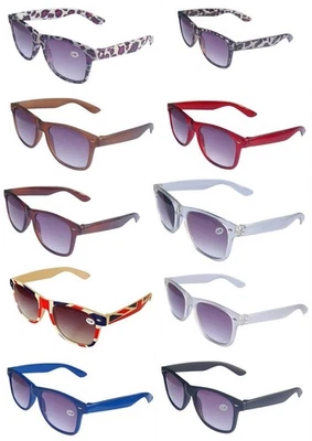 FADS & FASHIONS Fashion Sun Readers Classic Design Gradient Reading Sunglasses 10 Colours TN49SR