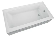 PROFLO PFS6030RSK White 60" X 30" Soaking Bathtub - For Alcove Installation