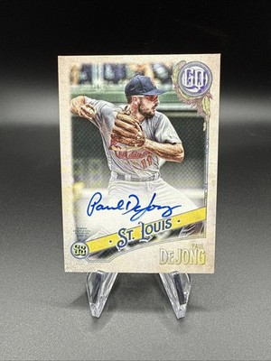 2018 Topps Gypsy Queen Paul DeJong Auto Autograph St. Louis Cardinals 