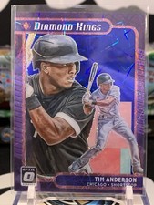 2021 PANINI DONRUSS OPTIC TIM ANDERSON DIAMOND KINGS BLUE VELOCITY /99 TZ 9O