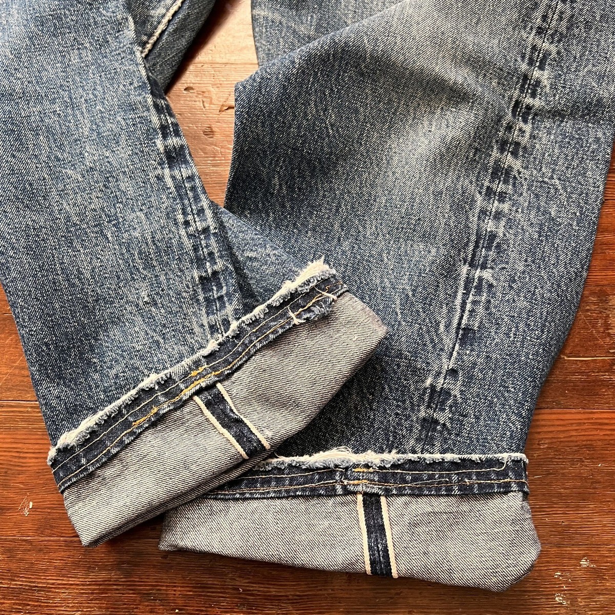 1960's Big E Vintage Levi's 501 Redline Selvedge Denim 40x32 1960's Big E Vintage Levi's 501 Redline Selvedge Denim 40x32