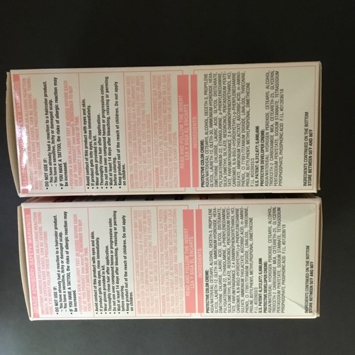 2 NIB L'OREAL Hair Color, Excellence Cream, Natural Black, w. Pro-Keratine - Picture 5 of 8