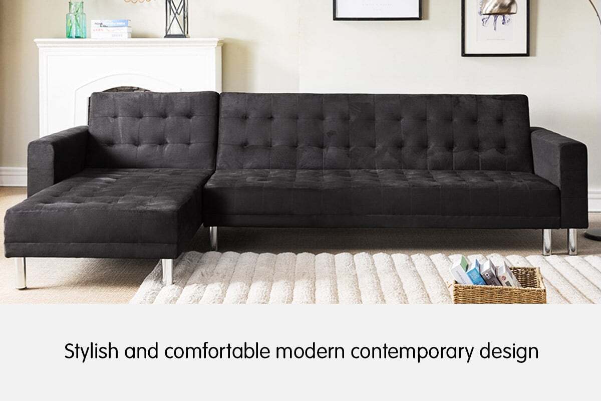 Sarantino Corner Sofa Lounge Couch Bed Modular Furniture Home Chaise