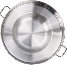Large Mexican Style Wok Comal Cazo Griddle Fryer Chicharron Deep Fry Pan Stai...