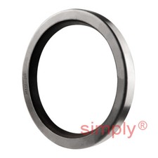 10.5x12.7x1.3cm Métal Tubé Cuir à Lèvre NBR Joint à Huile W/Ressort Jarretière