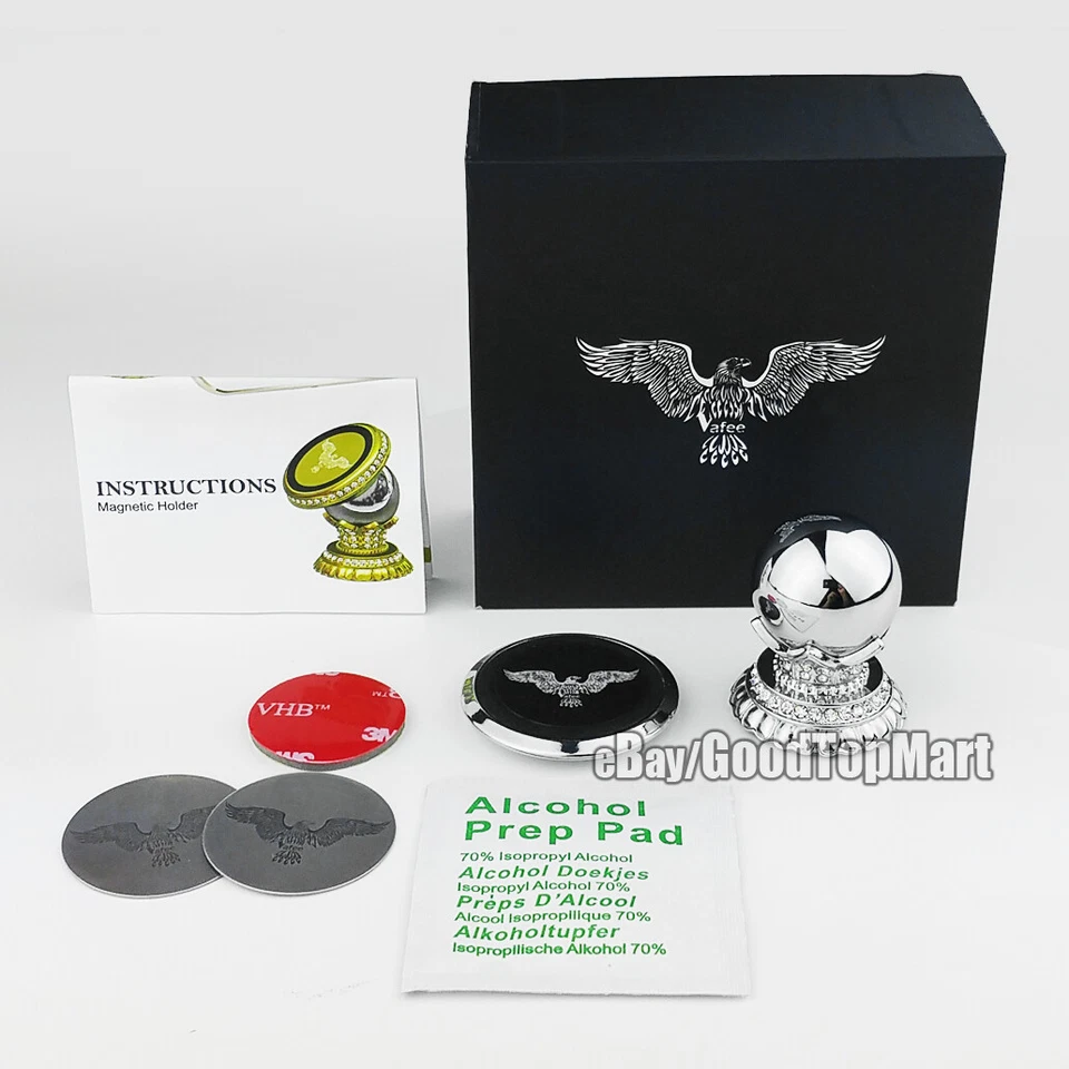 4 SETS GIFT Mobile phone PADS Car Dashboard Holder Magnetic Stand W/ Gift box - Image 3 of 4