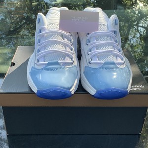 reebok question low blue