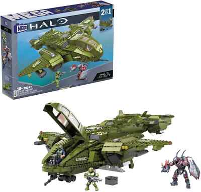MEGA Halo Pelican Inbound Vehicle Set with Master Chief Figure