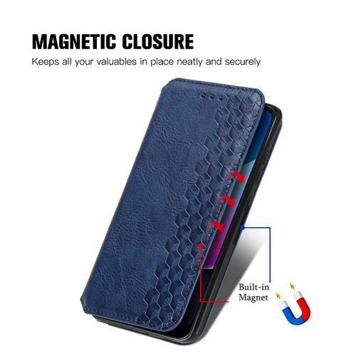 Custodia telefono pelle portafoglio per Motorola Moto G Stylus Power G 5G (2025) G96 - Foto 11 di 56