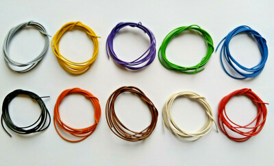 Kupferschaltlitzen Kabel für Pickups & Innen-Verdrahtung 1 Meter wiring cable