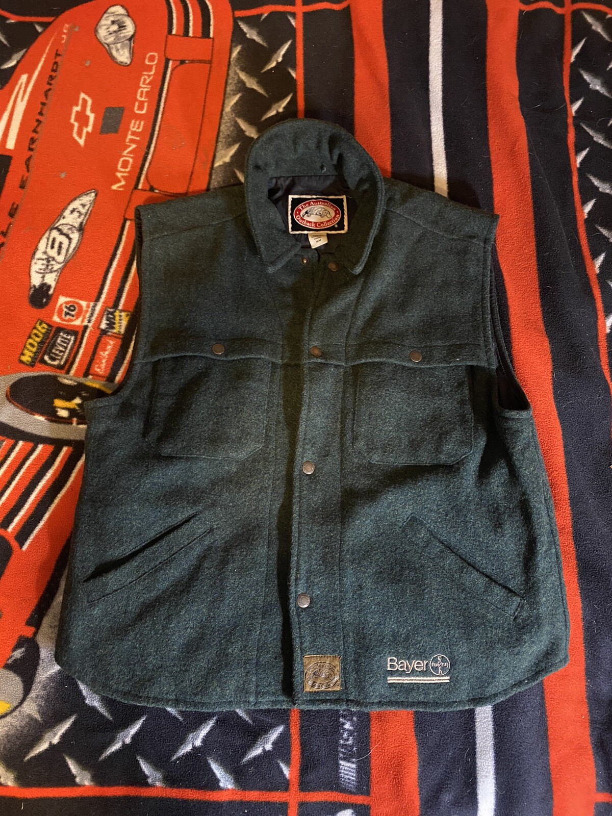 The Australian Outback Collection Vest Mens Medium Gr… Gem