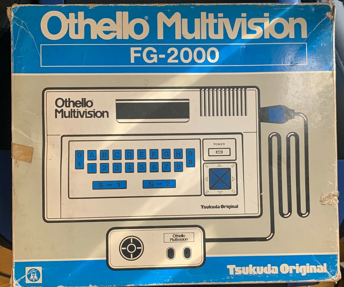 Othello Multivision FG-2000 Console System Japan Tsukuda Original