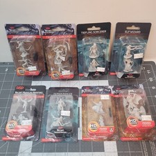 D D NOLZURS MARVELOUS MINIATURE LOT 8 Tiefling  Dragonborn Elf Dwarf Ranger