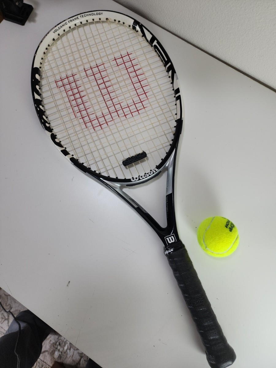 Wilson Nano Carbon Volcanic Frame 4 1/2 Tennis Racquet | eBay