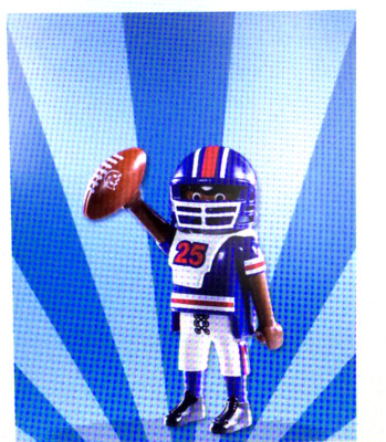 Playmobil,FOOTBALL PLAYER,AFRO-AMERICAN,New,RETIRED,DISCONTINUED