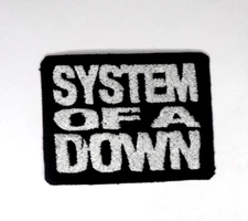 SYSTEM OF A DOWN Patch Iron/Sew on Quality Embroidered 90s Metal Deftones Tool