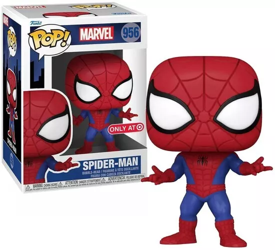 RARE - Funko Pop Spider-Man #956 Animated Series Target Exclusive No way  home