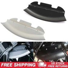 Steel Front Fork Lower Air Deflector Cover for Harley Street Glide FLHX 2014-23