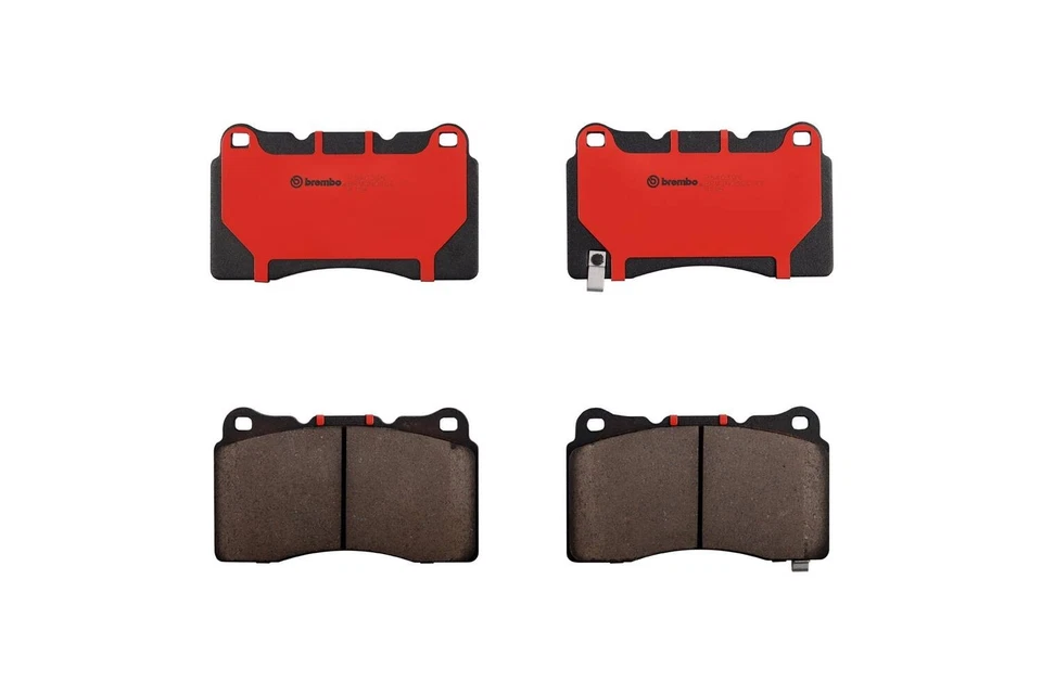 Brembo Premium Ceramic OE Front Brake Pad Set for Lancer Evo Impreza WRX STI BRZ - Image 3 of 4