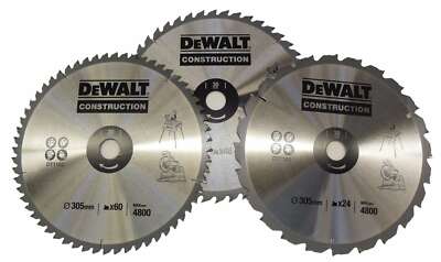 DEWALT Sägeblatt-Set Ø 305 3-teilig für DWS780