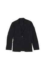 Givenchy Uniformes Women's Blazer Jacket | Vintage High End Designer Black Suit