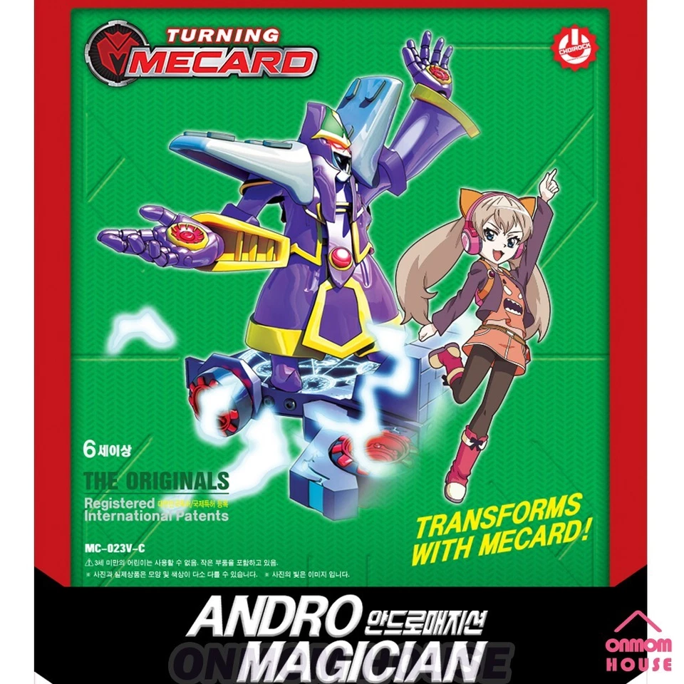 Turning Mecard Compact 2023 ANDRO MAGICIAN Transform Robot Coche Nuevo Original Foto 2 de 4