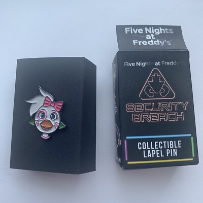FNAF Five Nights at Freddy s Security Breach Collectible Pin - Glamrock Chica