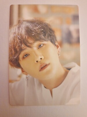 BTS 2018 Exhibition O'Neul 오늘 Official Clip Board Photo Card - Suga