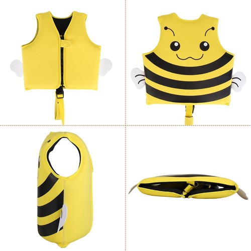 Kids Swim Vest Toddler Learn to Swim Floatation Jackets Training Vest Boys Girls - Picture 25 of 26