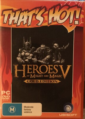 Heroes of Might & Magic V (5): Gold Edition Expansion PC DVD-ROM Free Postage
