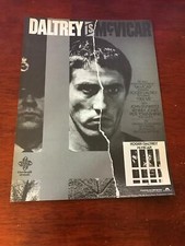 1980 VINTAGE 8X11 MOVIE PROMO PRINT Ad FOR ROGER DALTREY OF THE WHO IS McVICAR