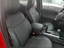 Clazzio Leather Black Custom Seat Covers For 2020-2023 Toyota Tacoma Double Cab Clazzio Leather Black Custom Seat Covers For 2020-2023 Toyota Tacoma Double Cab